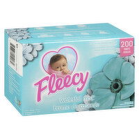 Fleecy - Dryer Sheets Waterfall Mist, 200 Each