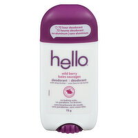 Hello Bubble - Wild Berry Deodorant, 73 Gram