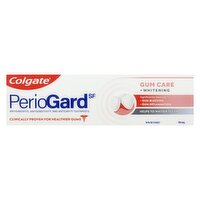 Colgate - PerioGard SF Antigingivitis, Antisensitivity, and Anticavity Toothpaste Gum Care + Whitening, 70 Millilitre