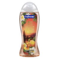 Softsoap - Moisturizing Body Wash Bali Bliss Peach & Gardenia Scent, 591 Millilitre