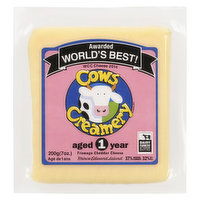 Cows Creamery - 1 Year Old Cheddar Cheese, 200 Gram