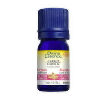 Divine Essence - Divine Ess Oil Org Carrot, 5 Millilitre