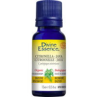 Divine Essence - Divine Ess Oil Org Citronella Java, 15 Millilitre