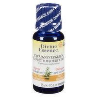 Divine Essence - Divine Ess Oil Org Evergreen Cypress, 15 Millilitre