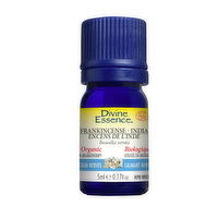 Divine Essence - Divine Ess Oil Org Frankincense, 5 Millilitre