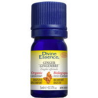 Divine Essence - Divine Ess Oil Org Ginger, 5 Millilitre