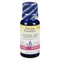 Divine Essence - Essential Oil Lavender Spike, 15 Millilitre