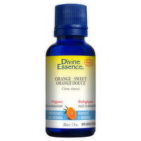 Divine Essence - Divine Ess Oil Org Sweet Orange, 30 Millilitre