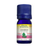 Divine Essence - Divine Ess Oil Org Patchouli, 5 Millilitre