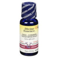 Divine Essence - Divine Ess Oil Org Common Sage, 15 Millilitre