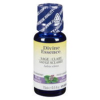 Divine Essence - Divine Ess Oil Org Clary Sage, 15 Millilitre