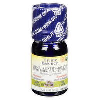 Divine Essence - Divine Ess Oil Org Red Thyme, 5 Millilitre