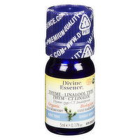 Divine Essence - Divine Ess Oil Org Thyme Linalool, 5 Millilitre