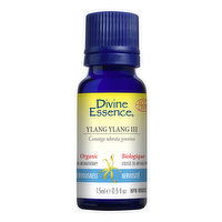 Divine Essence - Divine Ess Oil Org Ylang Ylang, 15 Millilitre