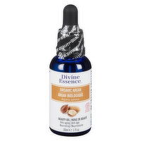 Divine Essence - Divine Ess Oil Organic Argan, 30 Millilitre