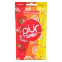 PUR - Strawberry Orange Banana Jumbo Gum, 81 Gram