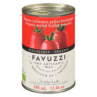 Favuzzi - Peeled Tomatoes Organic, 398 Millilitre