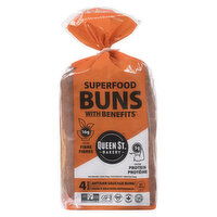 Queen St Bakery - Artisan Long Bun, 425 Gram