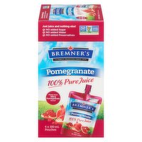 Bremner's - Pomegranate Juice Pouch, 4 Each