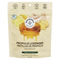 Beekeeper's Naturals - Propolis Lozenges Lemon Ginger, 50 Gram
