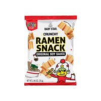 Baby Star - Ramen Snack Wide Original Soy, 70 Gram