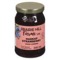 Prairie Hill Farms - Haskap Strawberry Spread, 240 Millilitre