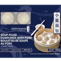 Asian Legend - Soup Dumplings - Pork, 350 Gram