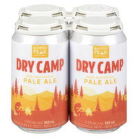 Banded Peak Brewing - Dry Camp Pale Ale Non-Alcoholic, 355mL Cans, 4 Each