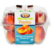 Vineland Grocers - Peaches, 2L Clamshell, 1 Each