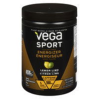 Vega - Sport Pre-Workout Energizer Sugar Free Lemon Lime, 136 Gram