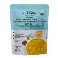 Khazana - Curry Yellow Lentils Chickpea Organic, 285 Gram