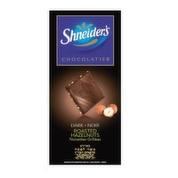 Shneider's - Dark Chocolate Bar Hazelnut Bursts, 100 Gram