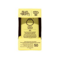 Sun Bum - Kids Clear Face Sunscreen Stick - SPF 50, 15 Gram