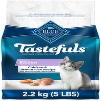 Blue Buffalo - Dry Healthy Kitten Food, Chicken & Brown Rice, 2.2 Kilogram