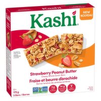 Kashi - Chewy Whole Grain Strawberry Peanut Butter Bars, 175 Gram