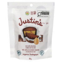 Justins - Mini Milk Chocolate Peanut Butter Cups Organic, 120 Gram