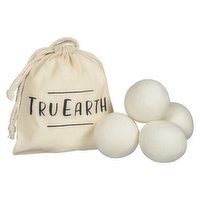 Tru Earth - Wool Dryer Balls Reusable, 4 Each