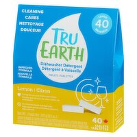 Tru Earth - Lemon Dishwasher Tabs, 40 Each