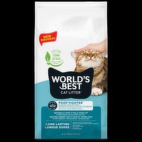 Worlds Best - Poop Fighter Cat Litter, 6.35 Kilogram