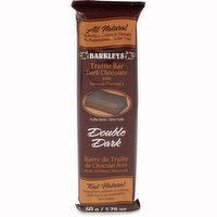 BARKLEYS - Truffle Bar Dark Chocolate - Double Dark, 50 Gram