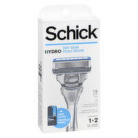 Schick - Hydro 5 Sense Hydrate Razor With Refills, 1 Each