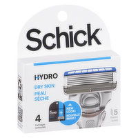 Schick - Hydro Comfort Dry Skin Blades, 4 Each