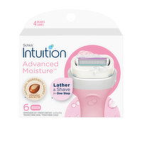 Schick - Intuition Advanced Moisture Cartridges, 6 Each