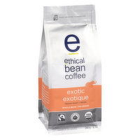 Ethical Bean Coffee - Exotic Whole Bean - Medium Roast, 340 Gram