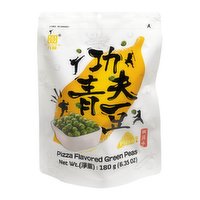 SIX FORTUNE - Pizza Flavored Green Peas, 180 Gram