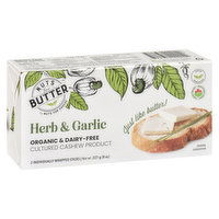 Nuts For Butter - Cultured Cashew Herb & Garlic Organic, 227 Gram