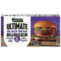 Gardein - Burger Patties Black Bean Plant Based 2 Pack