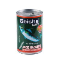 Geisha - Jack Mackerel in Tomato Sauce Hot Chilli, 425 Gram