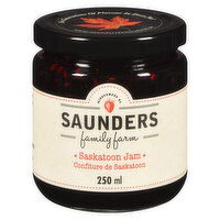 Saunders Family Farm - Saskatoon Jam, 250 Millilitre