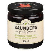 Saunders Family Farm - Blackberry Pepper Jelly, 250 Millilitre